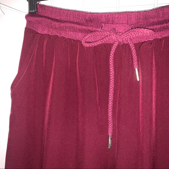 wine red joggers - Picture 3 of 3